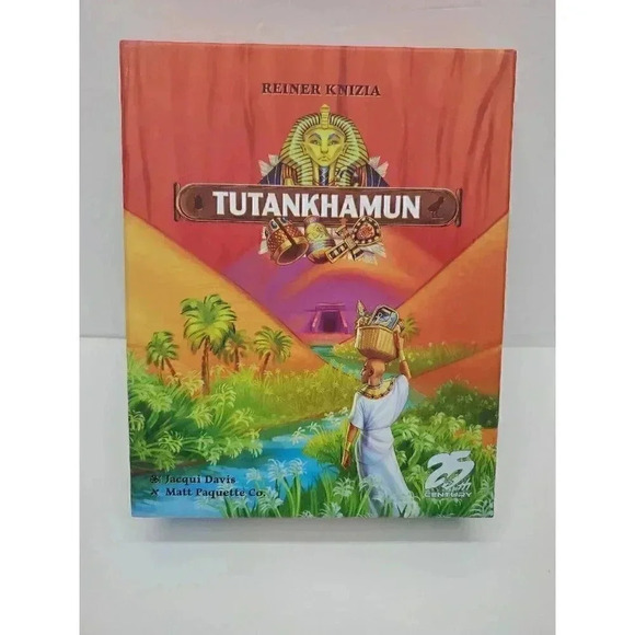 Tutankhamun Other - Tutankhamun 25th Century Games Reiner Knizia Board Game Open Never Used Complete